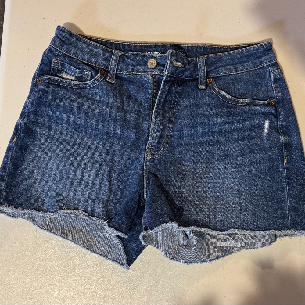 Old Navy Dark Blue Jean Shorts